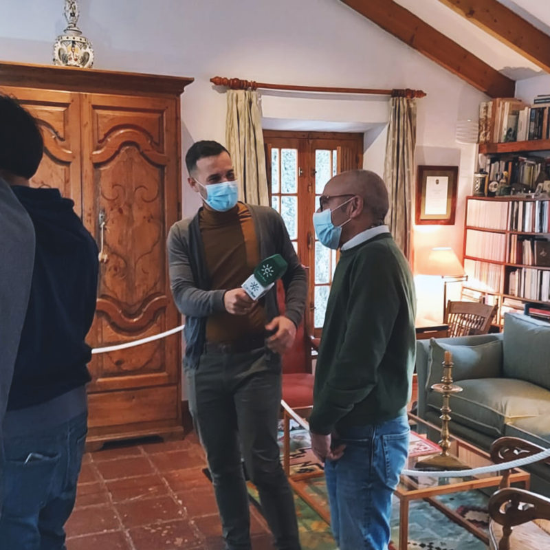 “Andalucía Directo” visita la Casa Museo Antonio Gala – La Baltasara 1